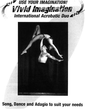 We have a number of Acrobats available, Both Single Acrobats & Acrobatic Troupes of between 2 & 7 members.